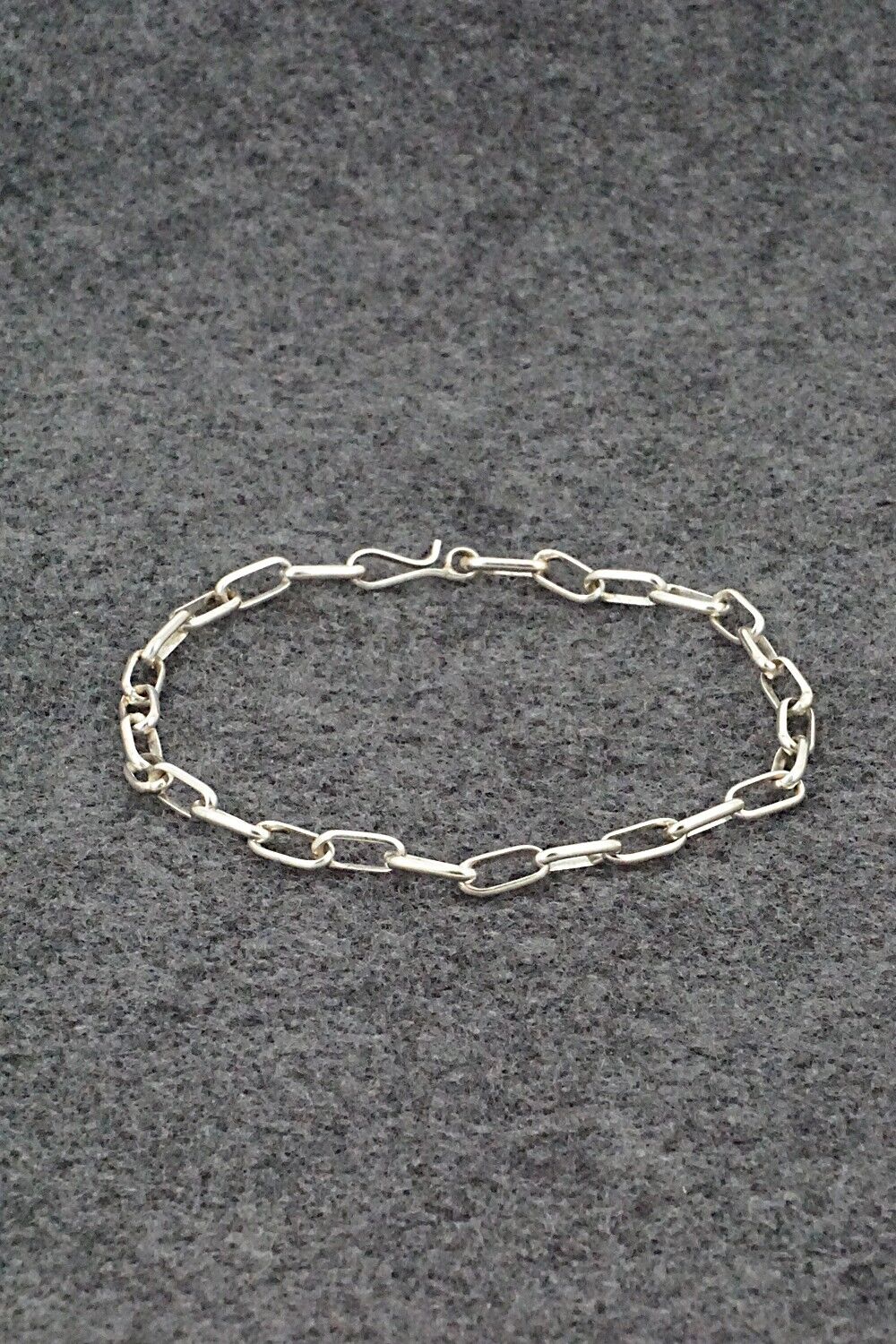 Sterling Silver Chain Link Bracelet - Sally Shurley