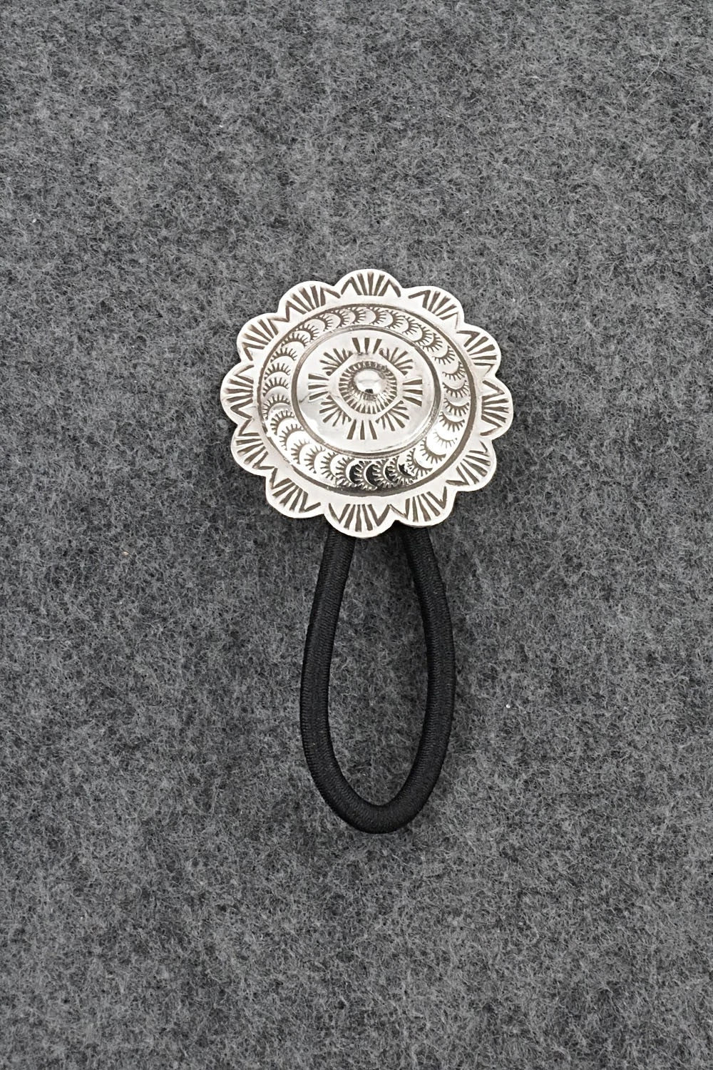 Sterling Silver Hair Tie - Bertha Begay