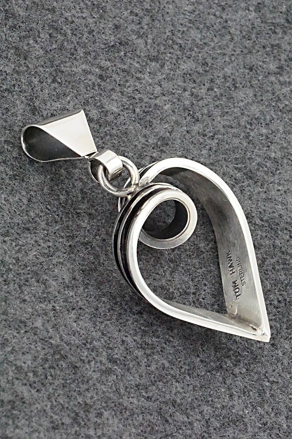 Sterling Silver Pendant - Tom Hawk