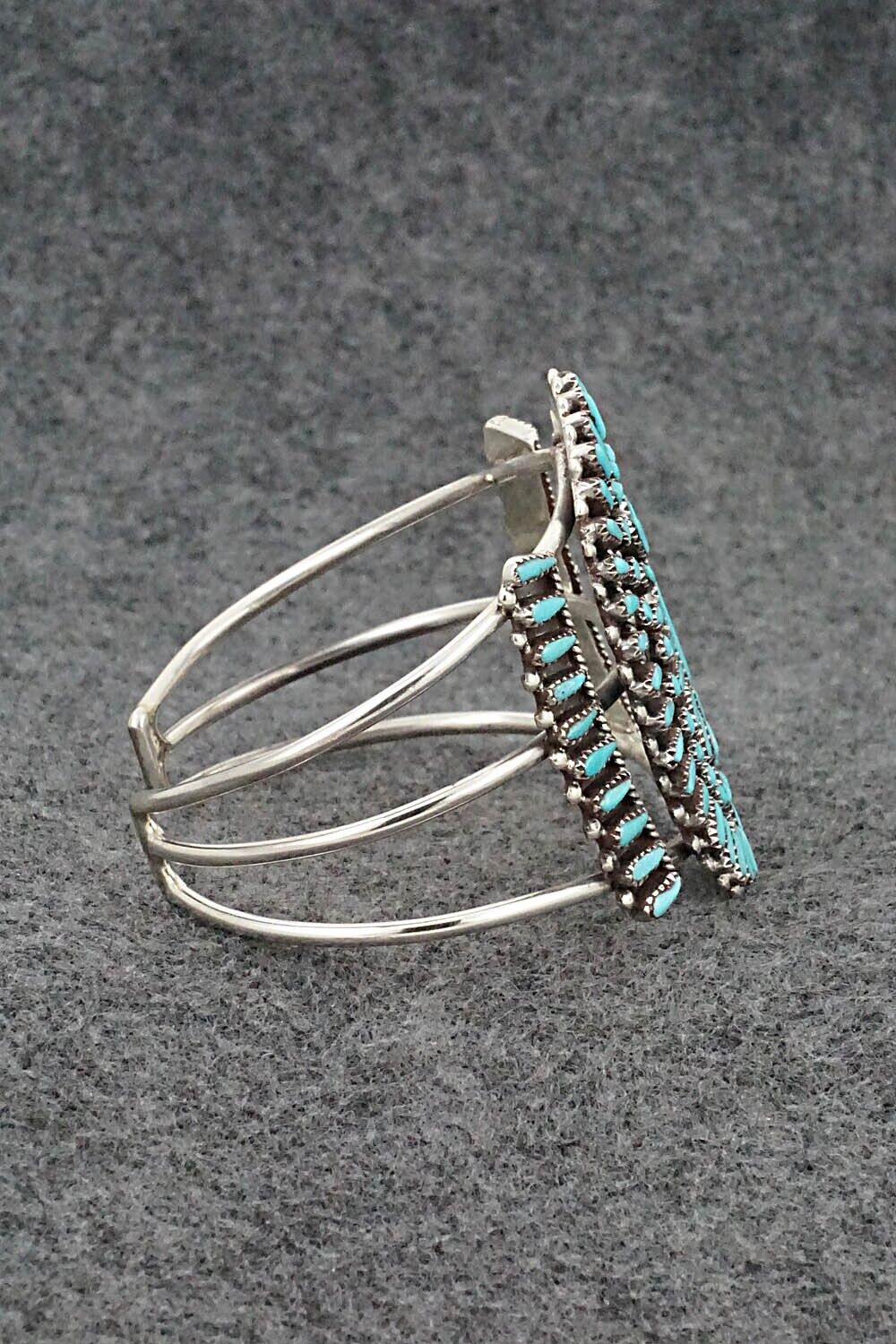 Turquoise & Sterling Silver Bracelet - Judy Wallace