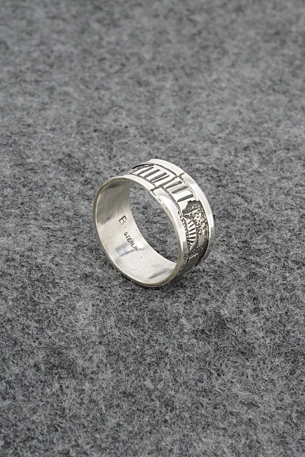 Sterling Silver Ring - Elaine Becenti - Size 10