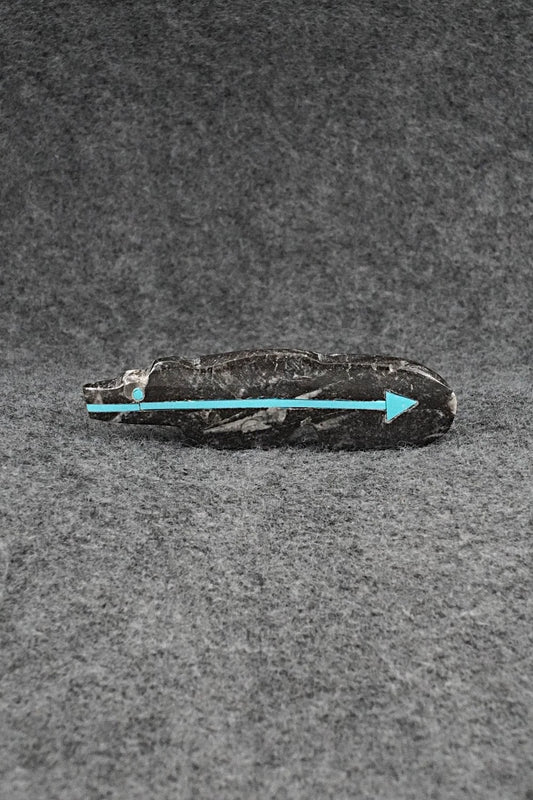 Bear Zuni Fetish Carving - Bernard Laiwakete