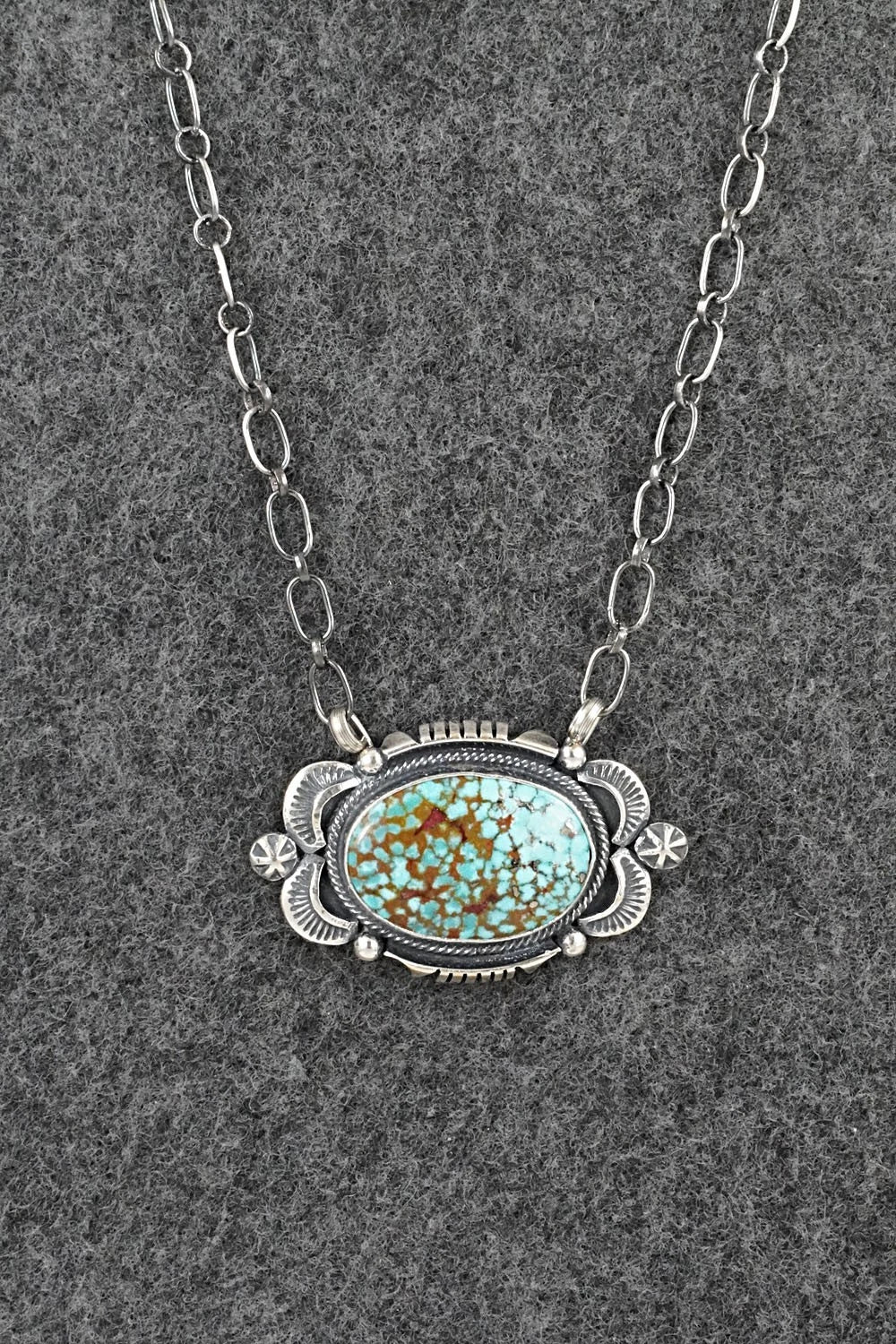 Turquoise & Sterling Silver Necklace - Daniel Benally
