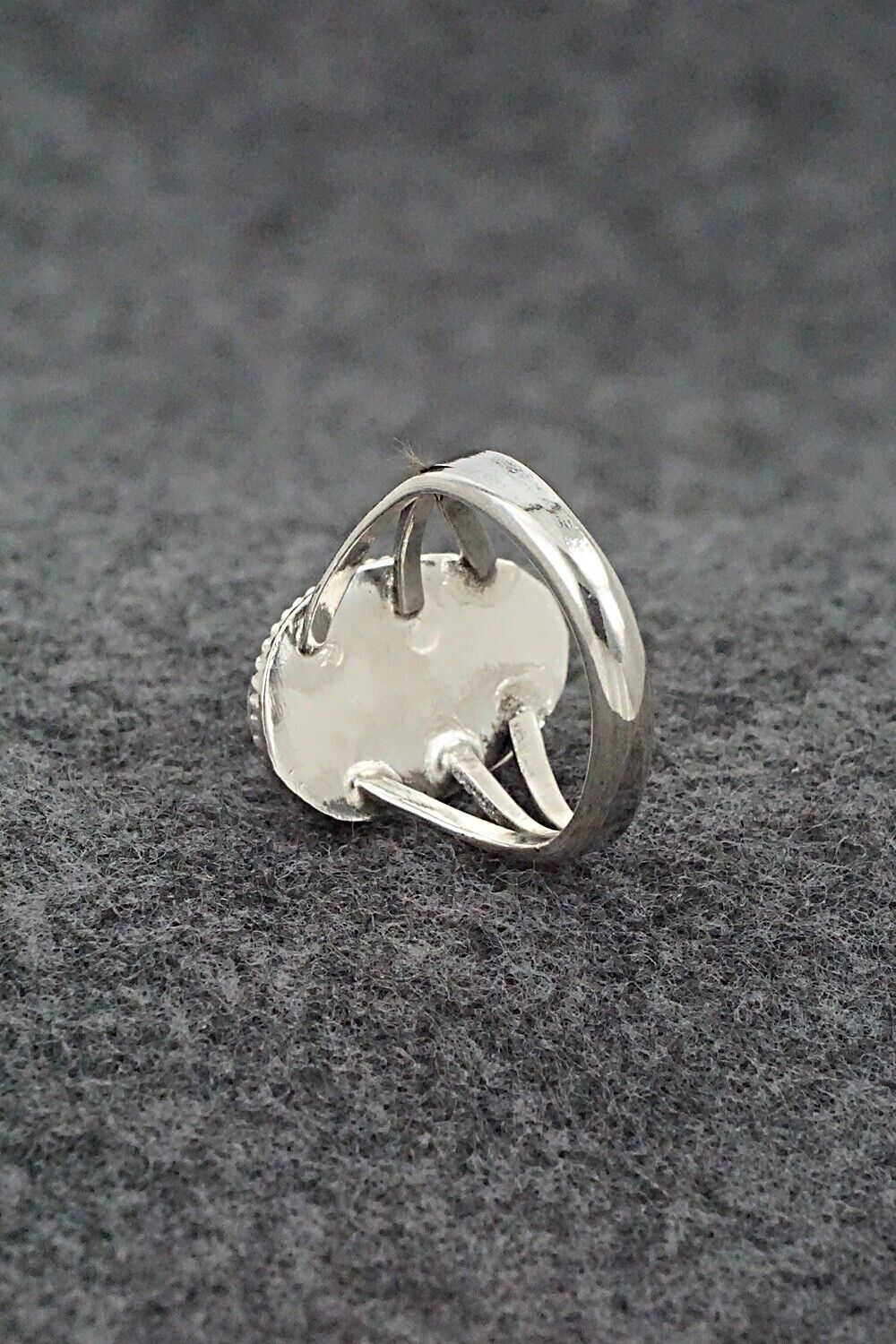 Turquoise & Sterling Silver Ring - Alice Rose Saunders - Size 6.25
