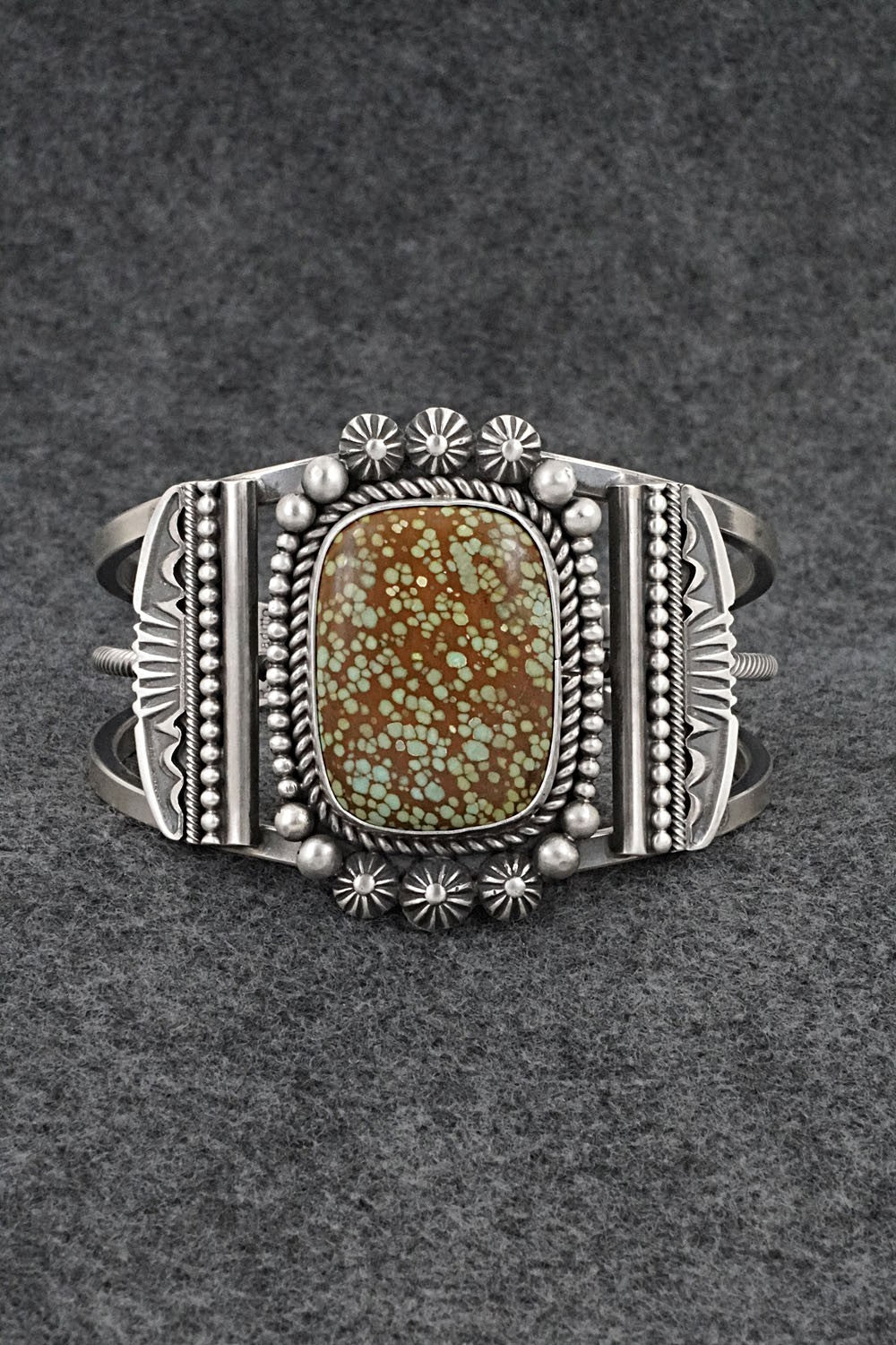 Turquoise & Sterling Silver Bracelet - Rosita Calladitto