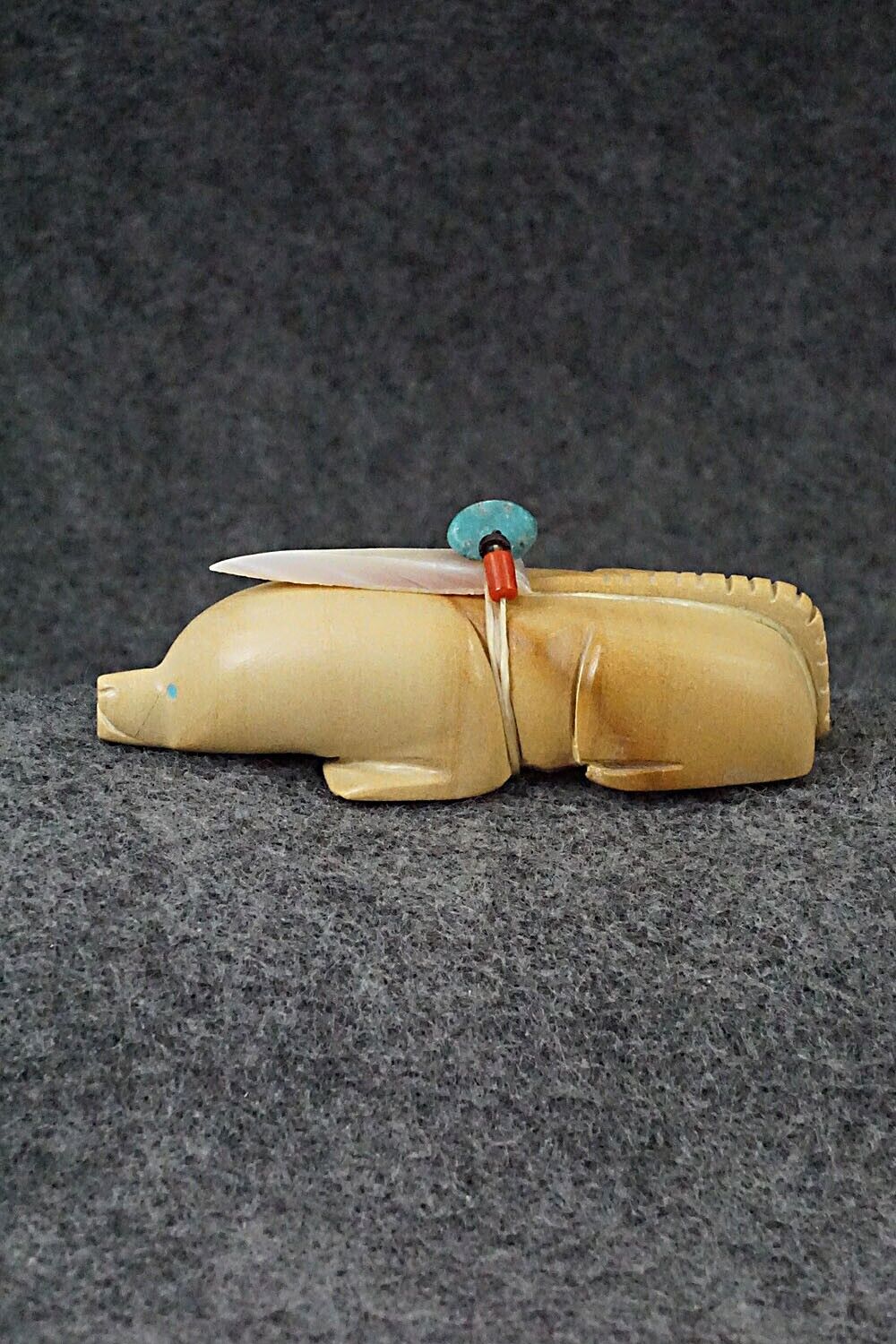 Mole Zuni Fetish Carving - Alex Tsethlikai