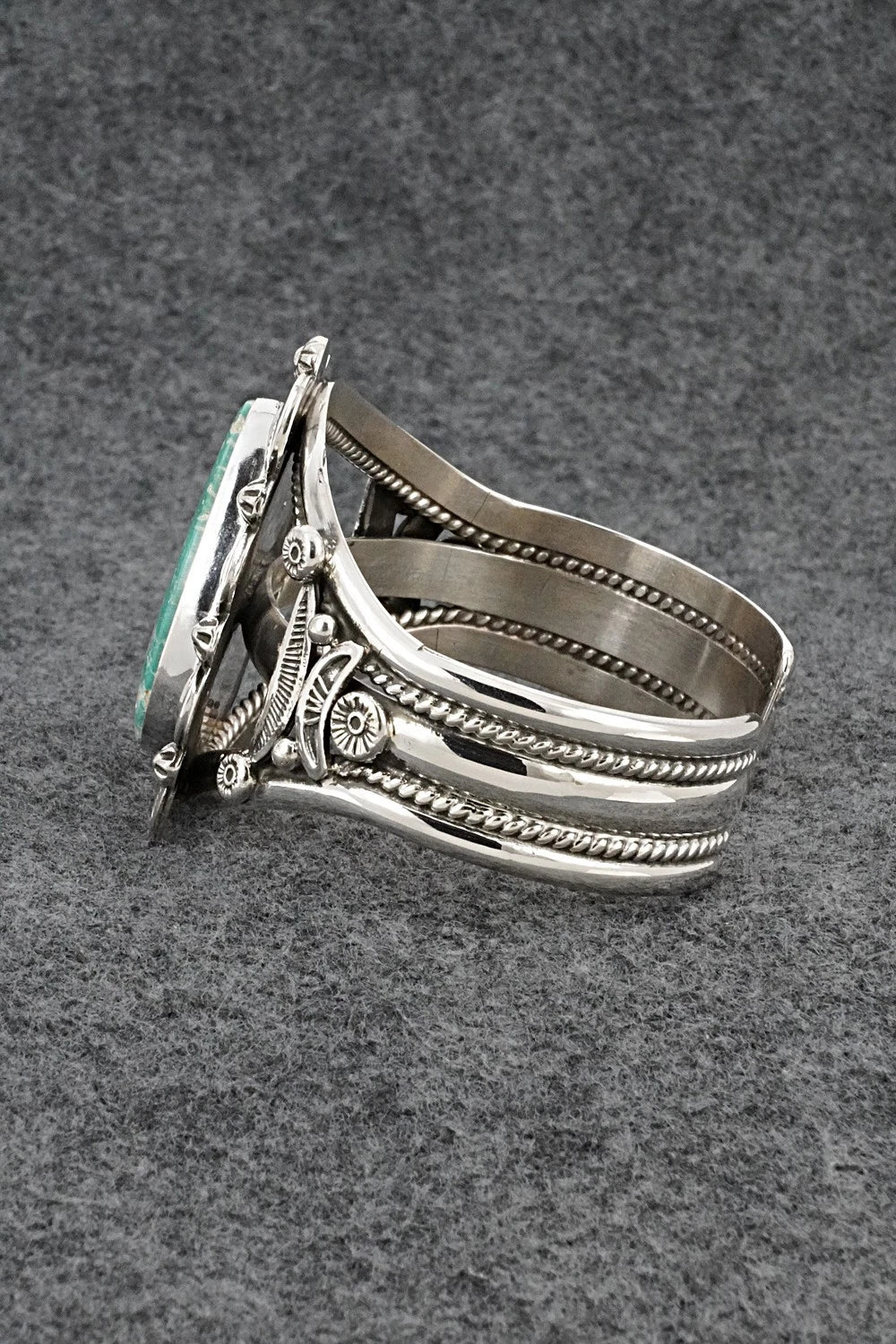 Turquoise & Sterling Silver Bracelet - Lucinda Linkin