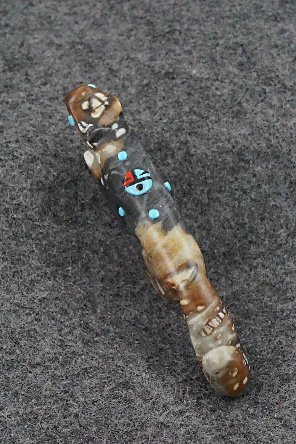 Mountain Lion Zuni Fetish Carving - Danette Laate