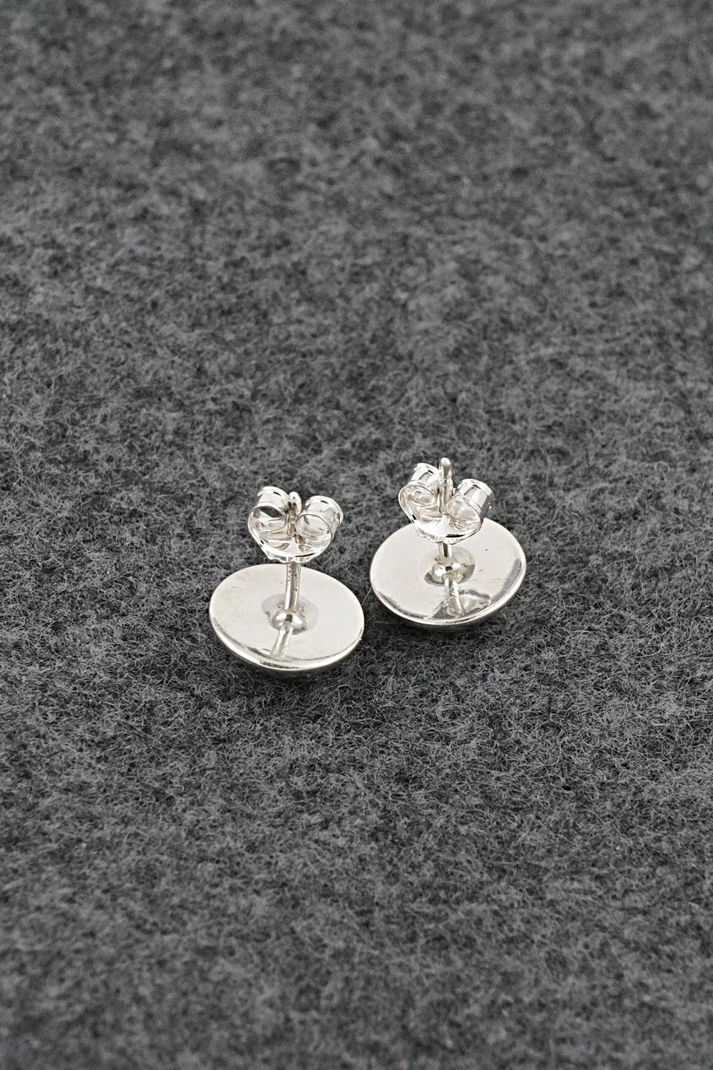 Sterling Silver Earrings - Marie Yazzie
