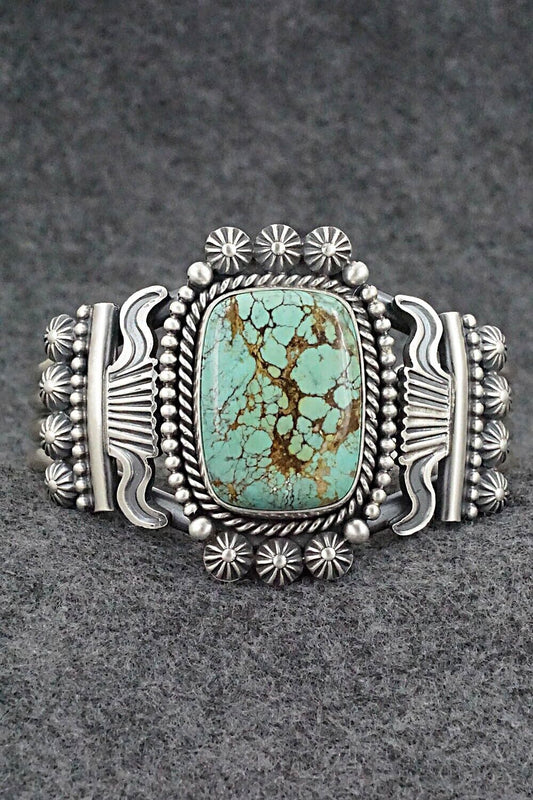 Turquoise & Sterling Silver Bracelet - Michael Calladitto