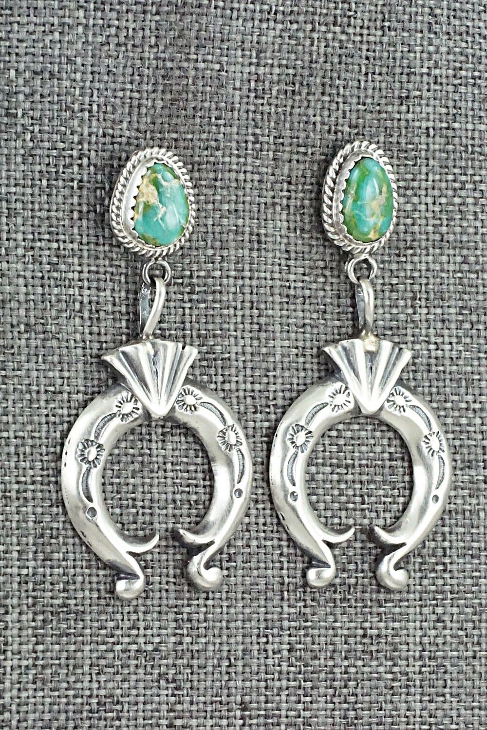Turquoise & Sterling Silver Earrings - Paige Gordon