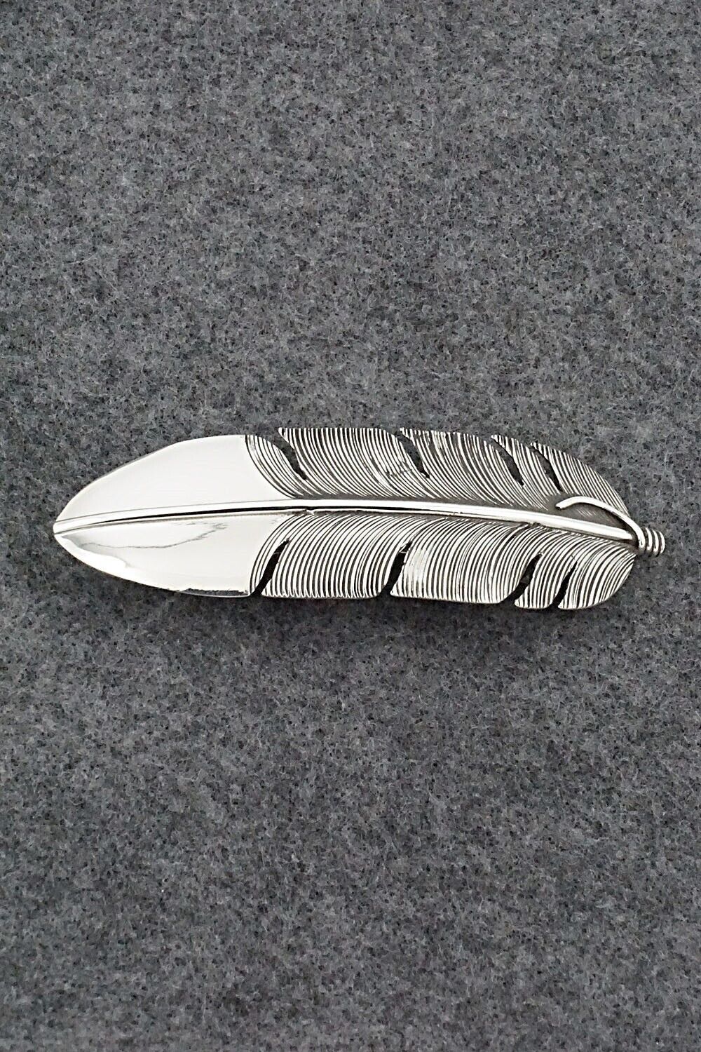 Sterling Silver Hair Barrette - Lena Platero