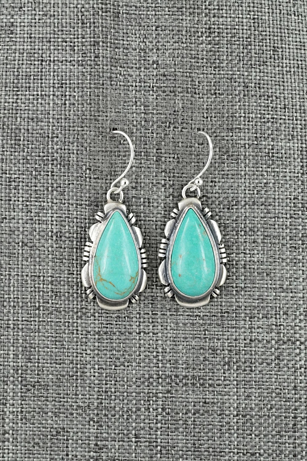 Turquoise & Sterling Silver Earrings - Thomas Francisco