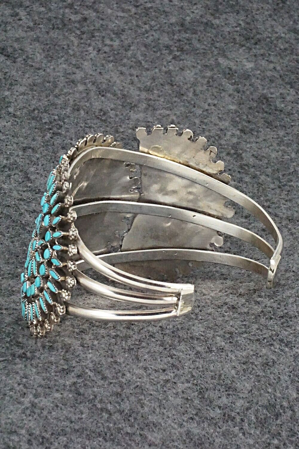 Turquoise & Sterling Silver Bracelet - Merlinda Chavez