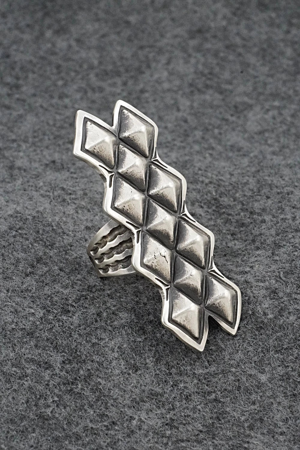 Sterling Silver Ring - Calvin Martinez - Size 7