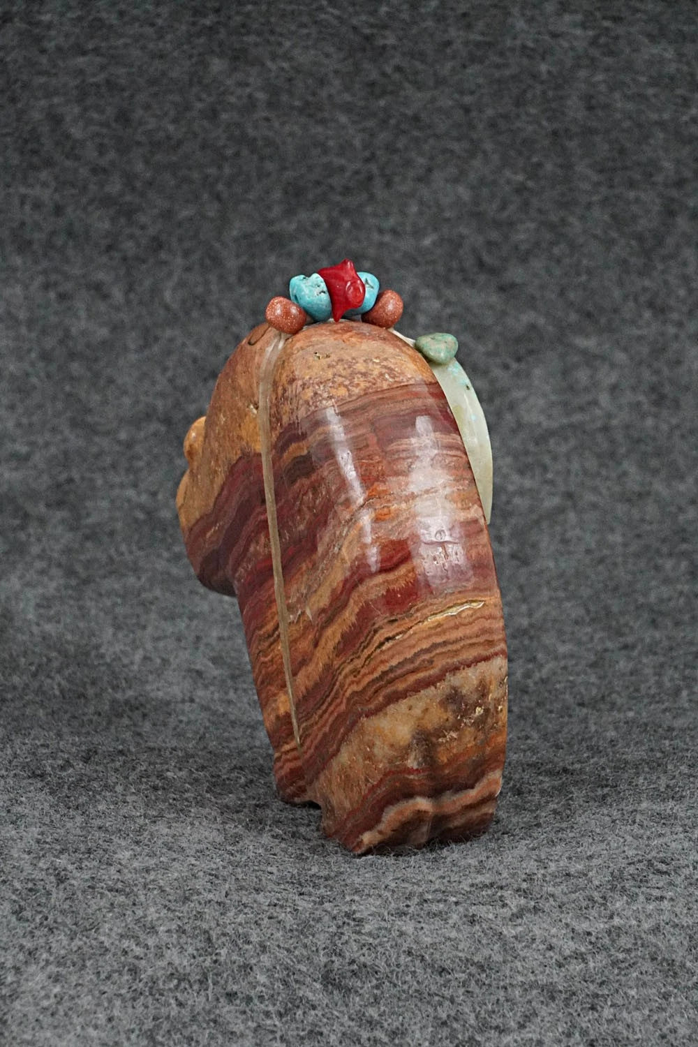 Bear with Cub Zuni Fetish Carving - Paulette & Farlan Quam