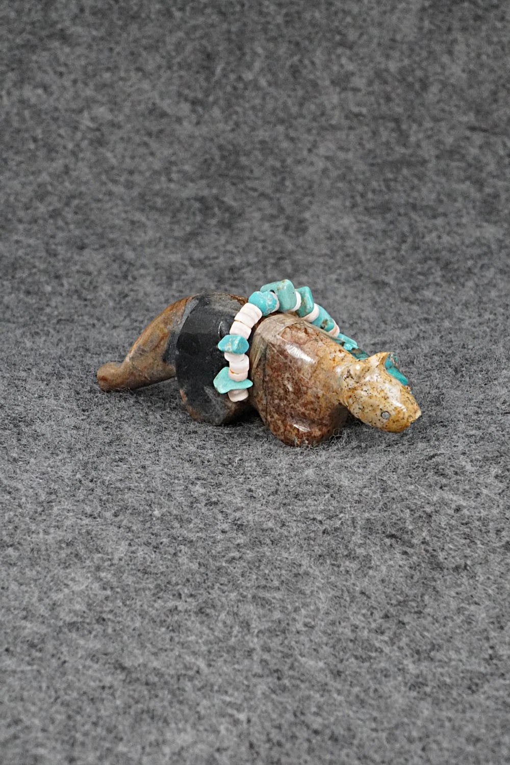 Mountain Lion Zuni Fetish Carving - Daisy Rose Leonard