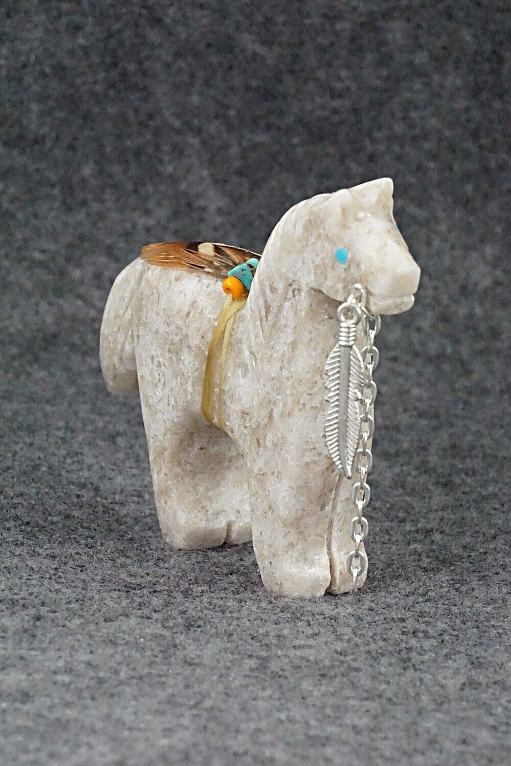 Horse Navajo Fetish Carving - Ben Livingston