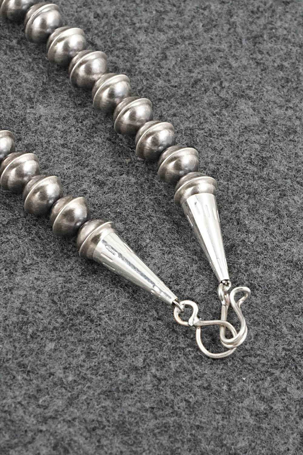 Turquoise & Sterling Silver Squash Blossom Set - Phil Garcia