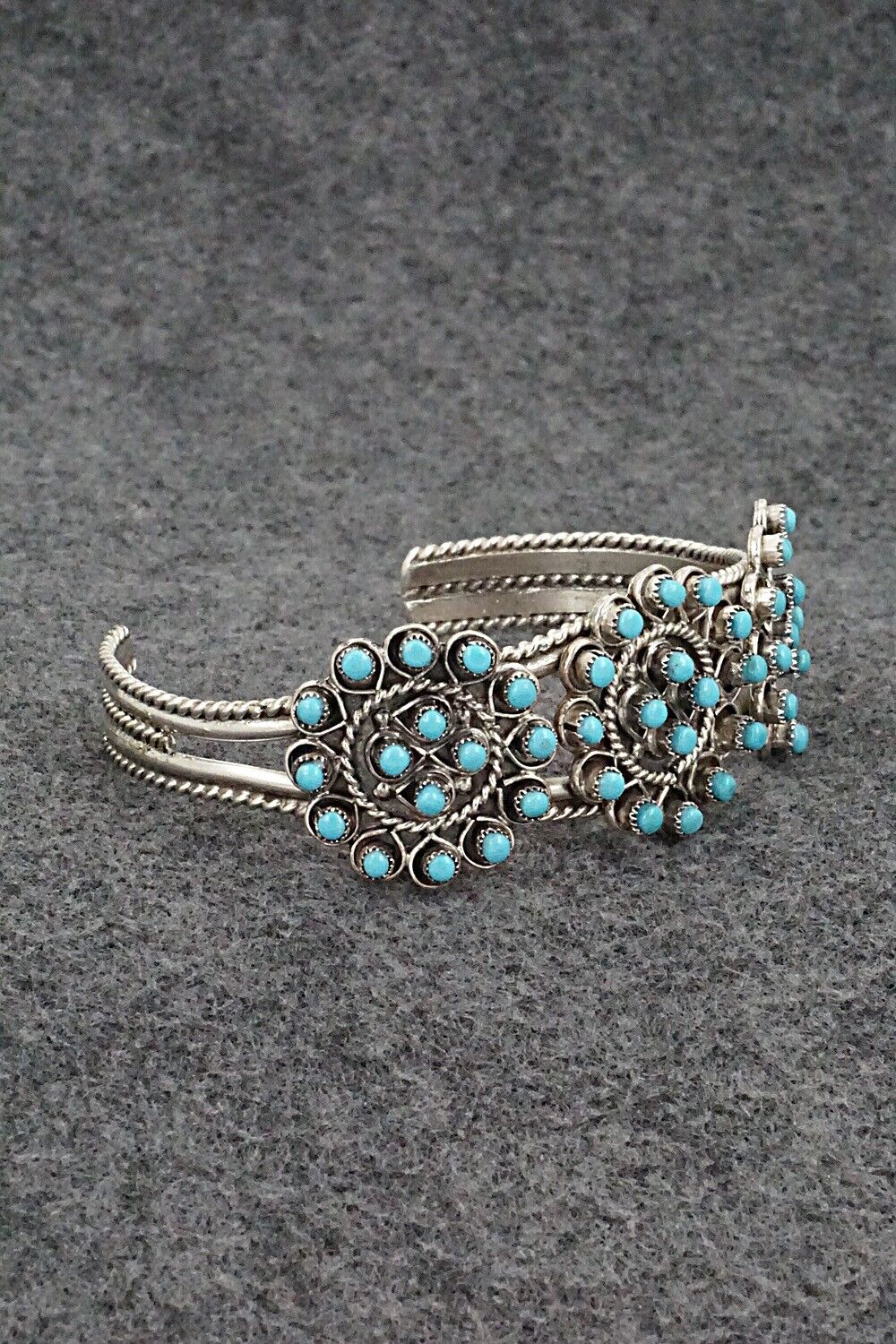 Turquoise & Sterling Silver Bracelet - Wayne Johnson