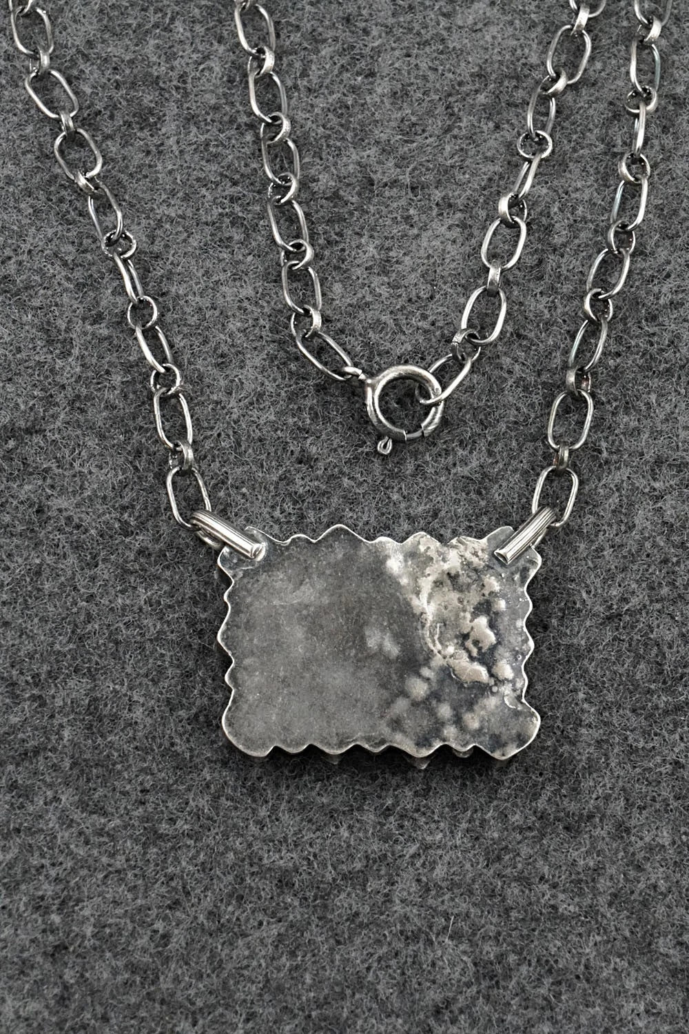 Turquoise & Sterling Silver Necklace - Melissa Anderson