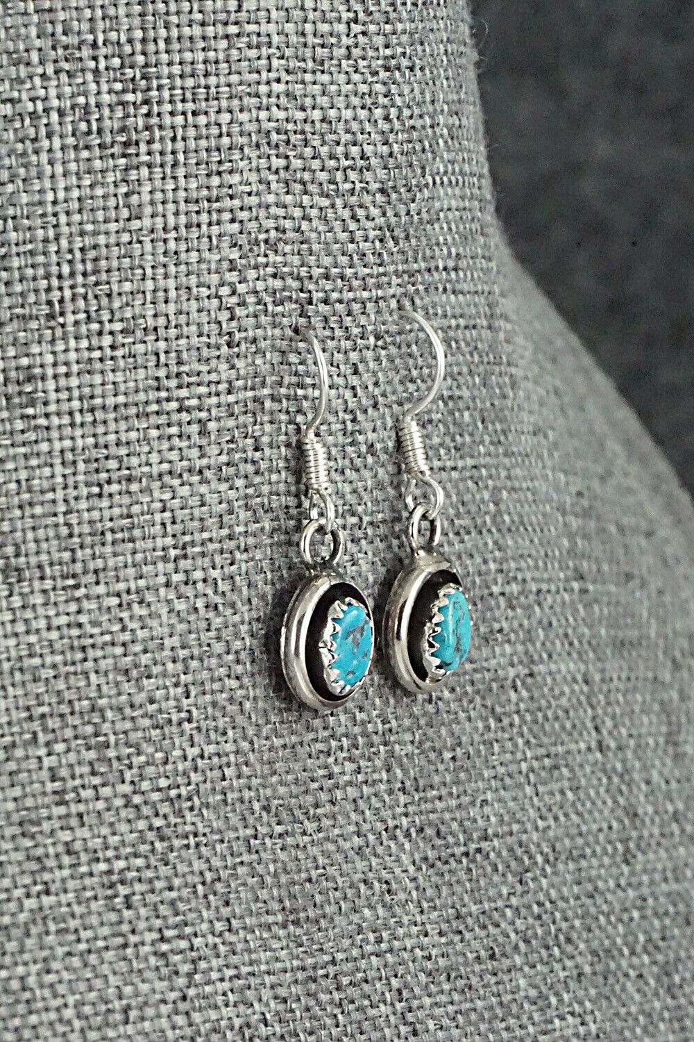 Turquoise & Sterling Silver Squash Blossom Set - Phil Garcia