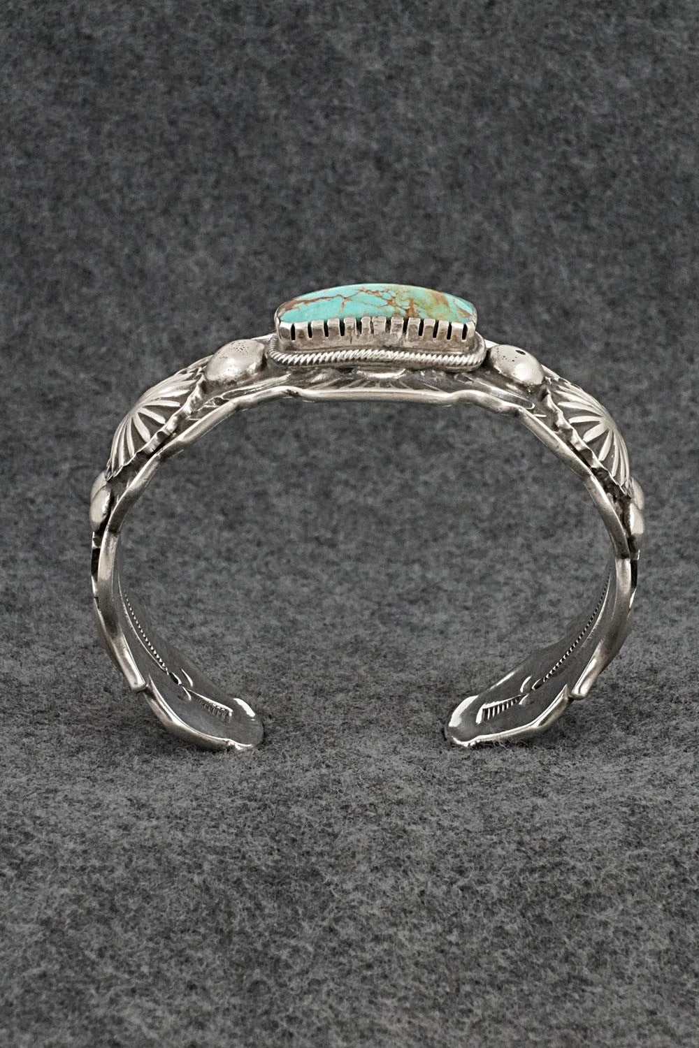 Turquoise & Sterling Silver Bracelet - Roland Dixson