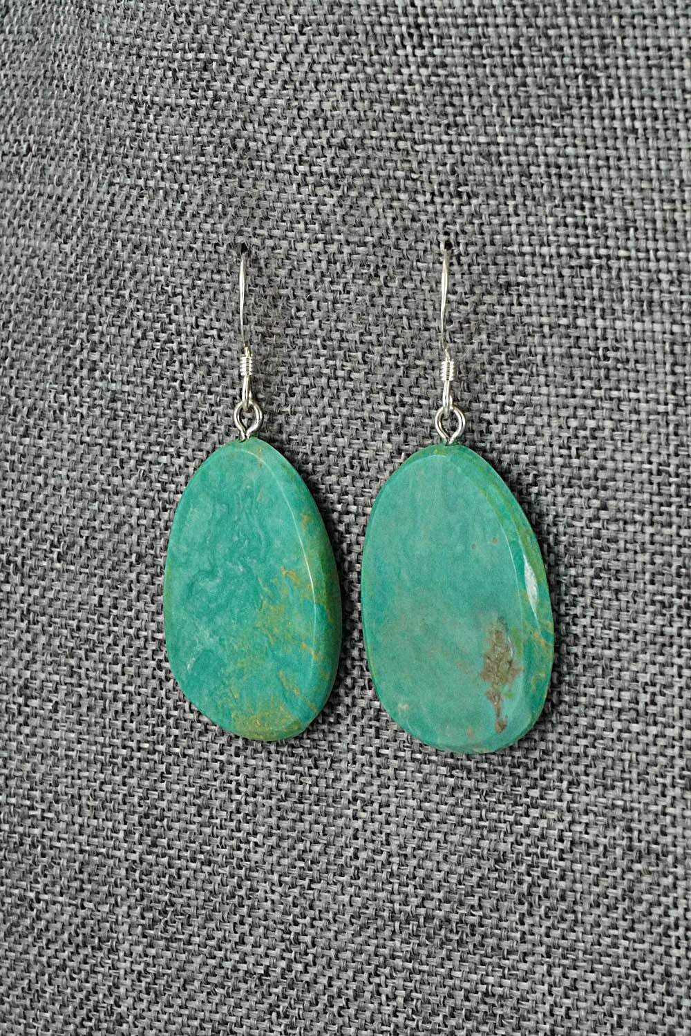 Turquoise & Sterling Silver Earrings - Tammy Nolcot