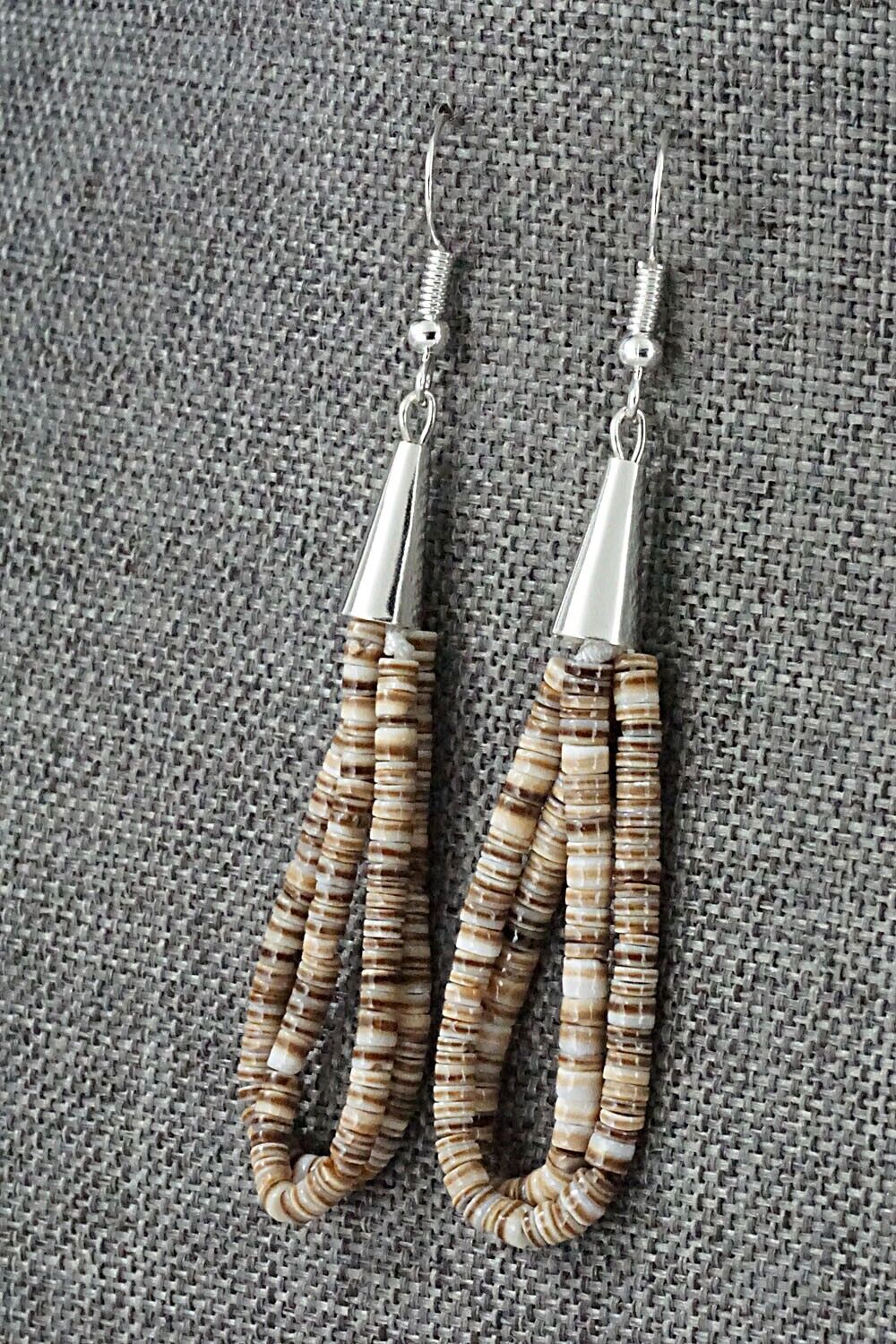 Shell Beaded Earrings - Ramona Bird