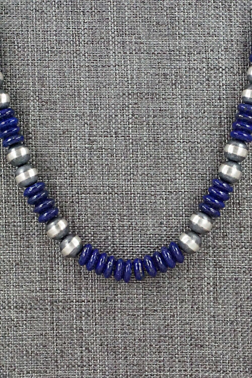 Lapis & Sterling Silver Necklace - Doreen Jake