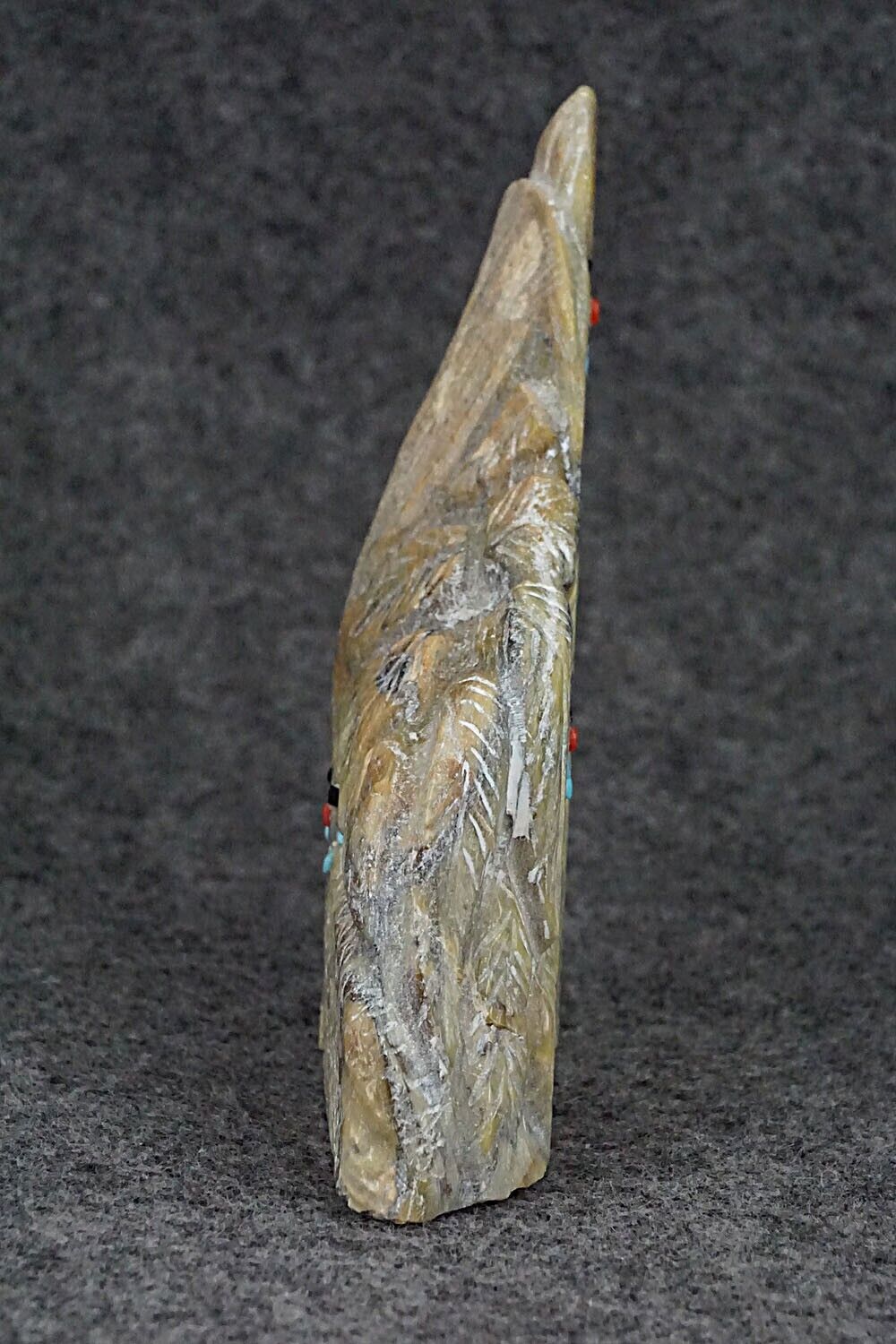 Corn Maiden Zuni Fetish Carving - Derrick Kaamasee