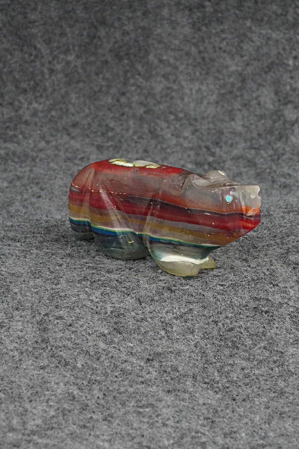 Wolf Zuni Fetish Carving - David Chavez