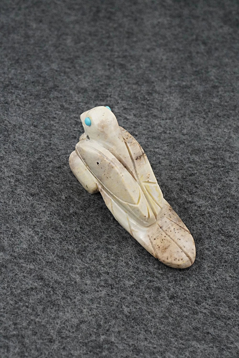 Eagle Zuni Fetish Carving - Cody Chavez
