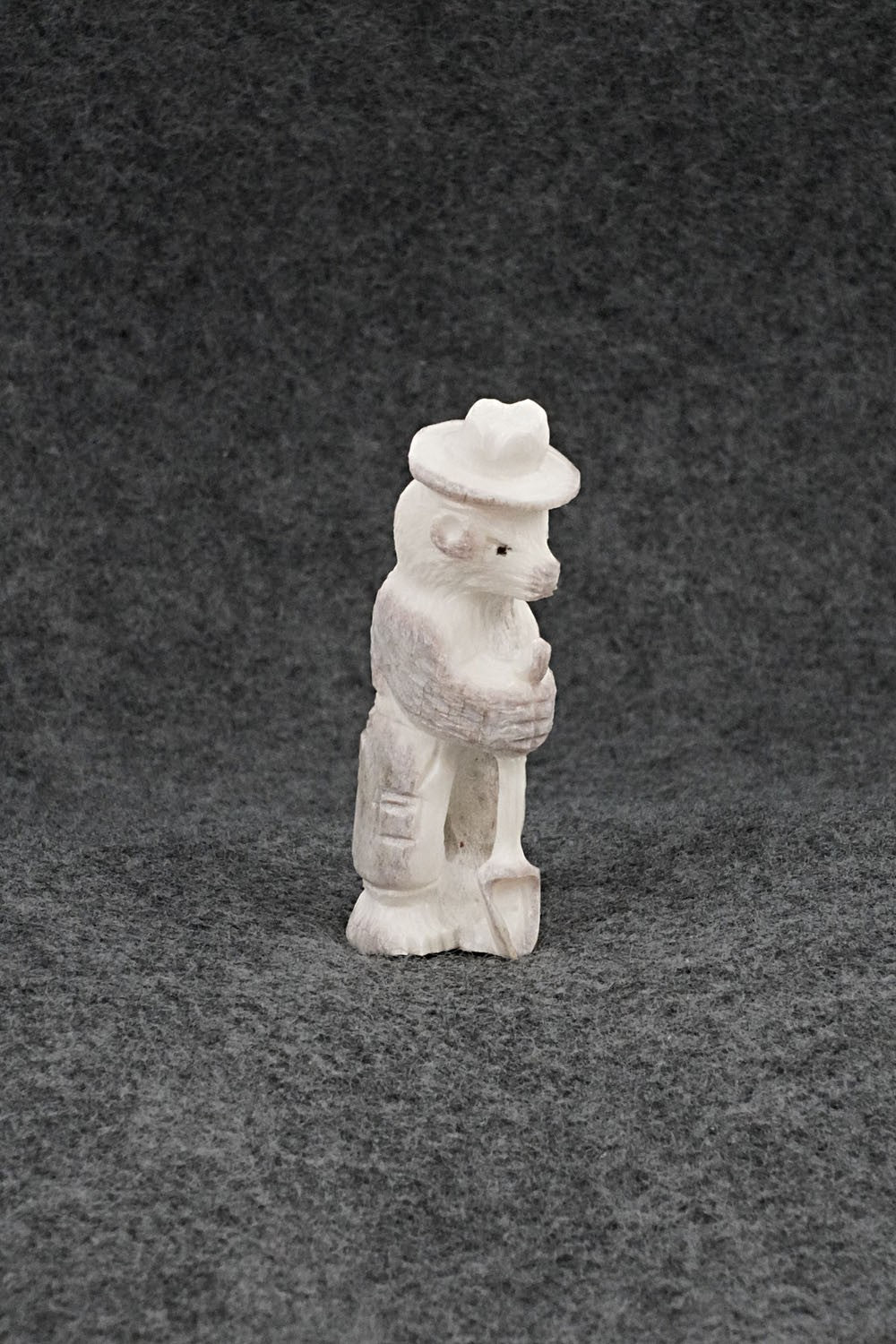 Smokey Bear Zuni Fetish Carving - Chris Peina