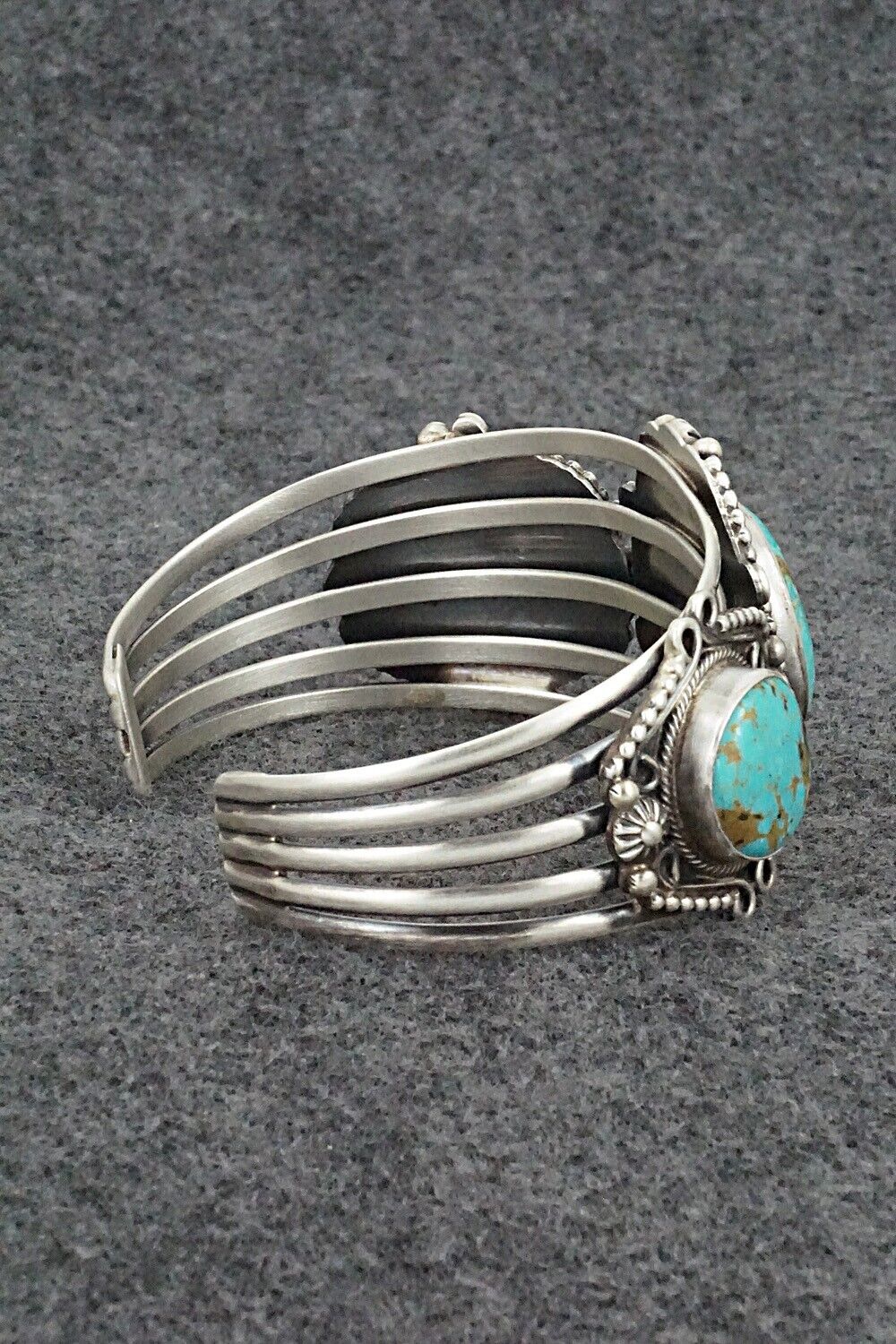 Turquoise & Sterling Silver Bracelet - Kathleen Livingston