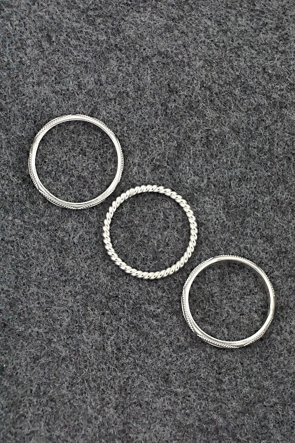 Sterling Silver Rings - Charles Duboise - Size 7