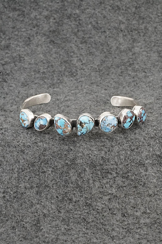 Turquoise & Sterling Silver Bracelet - Verley Betone