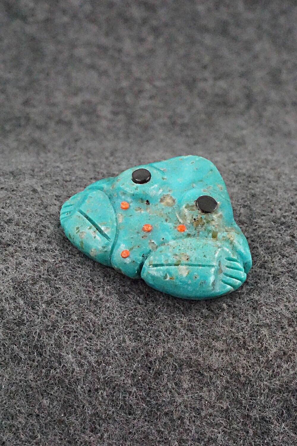 Frog Zuni Fetish Carving - Reynold Lunasee