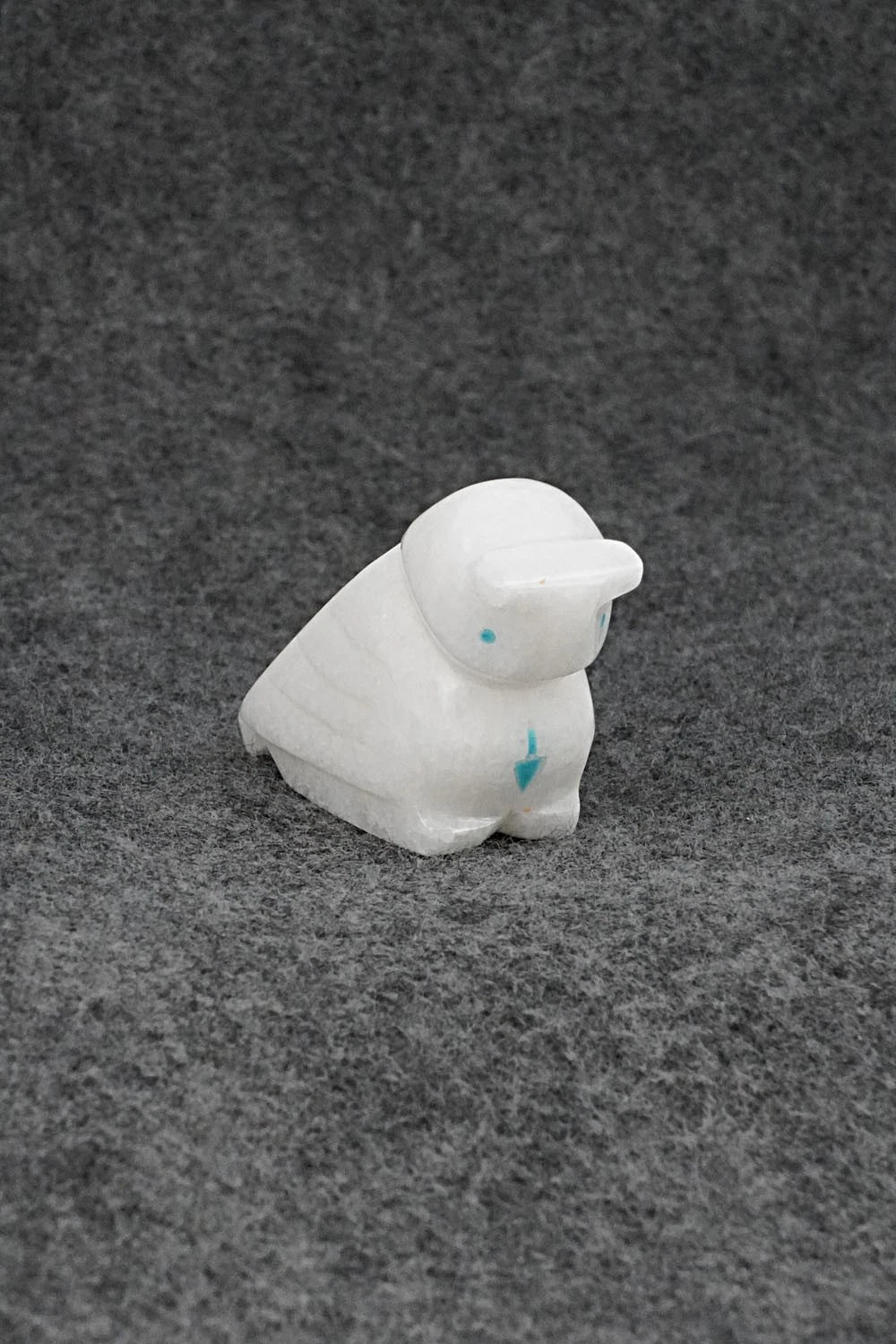 Owl Zuni Fetish Carving - Abby Quam Panteah