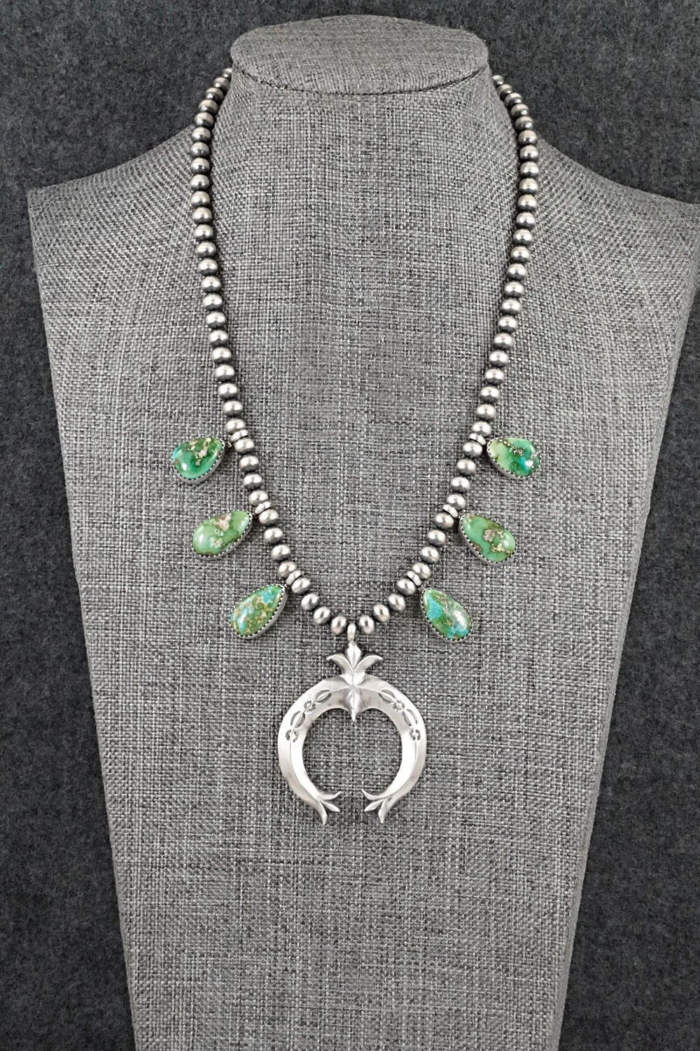 Turquoise & Sterling Silver Necklace - Latricia Largo