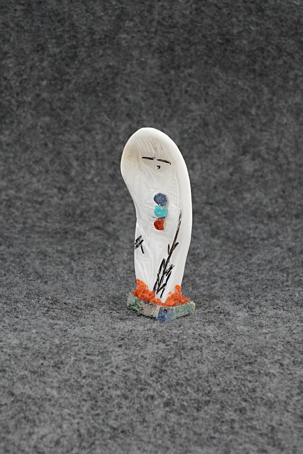 Corn Maiden Zuni Fetish Carving - Gloria Chattin