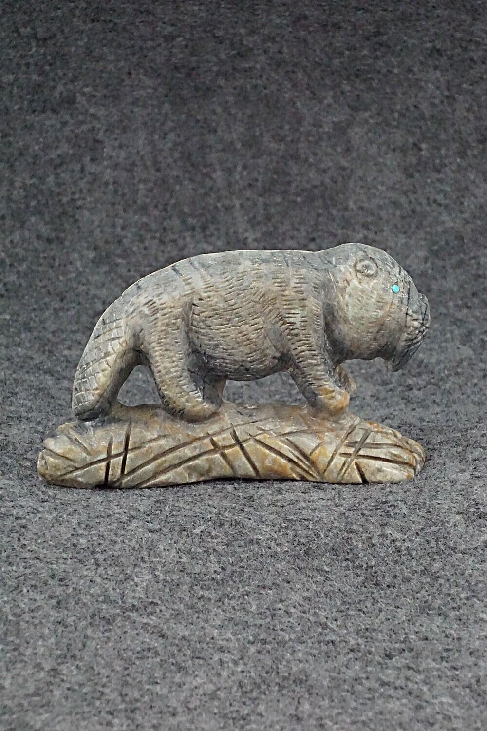 Beaver Zuni Fetish Carving - David Cheama