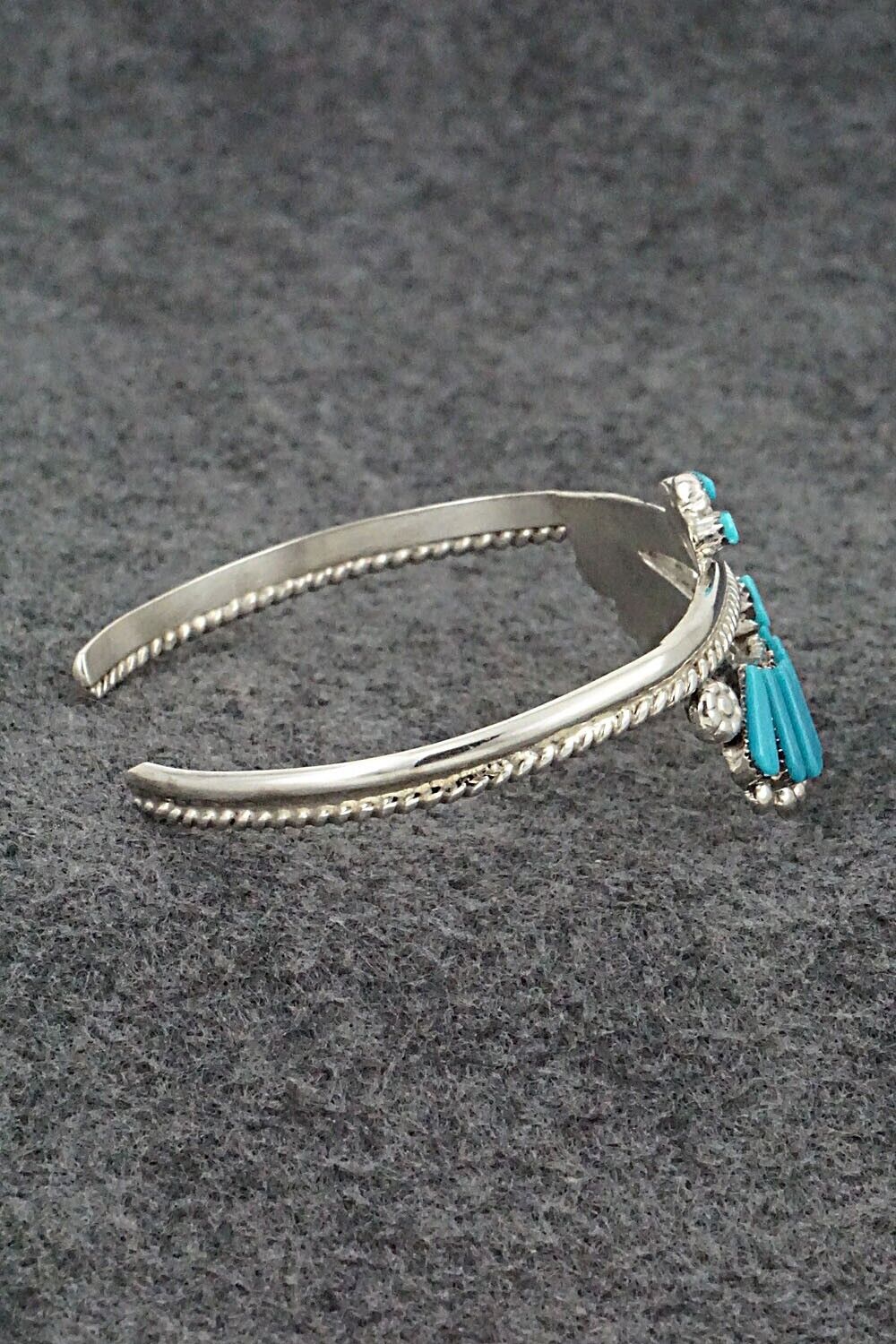 Turquoise & Sterling Silver Bracelet - Carlene Hattie