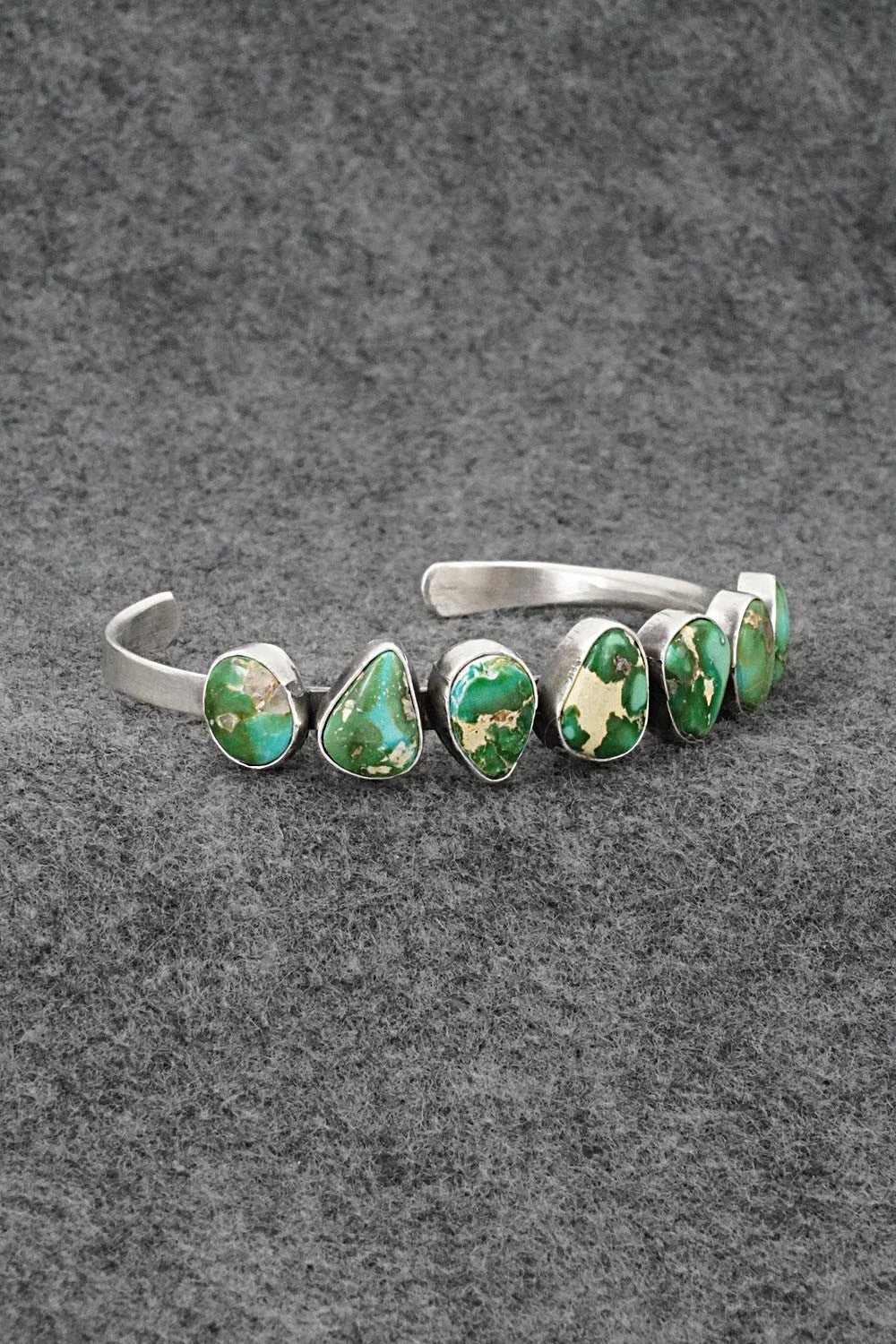 Turquoise & Sterling Silver Bracelet - Tom Lewis