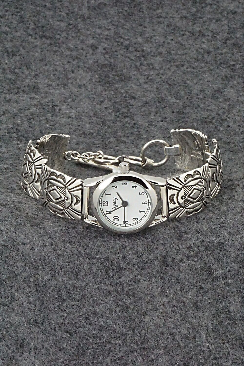 Sterling Silver Watch Bracelet - Elgin Tom
