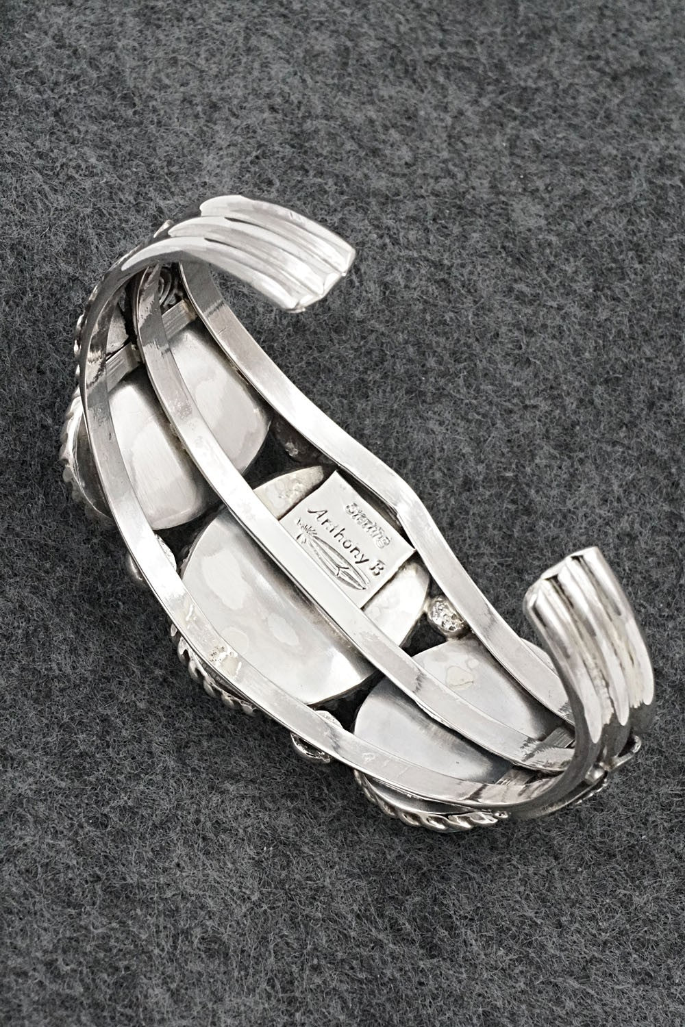 Turquoise & Sterling Silver Bracelet - Anthony Brown