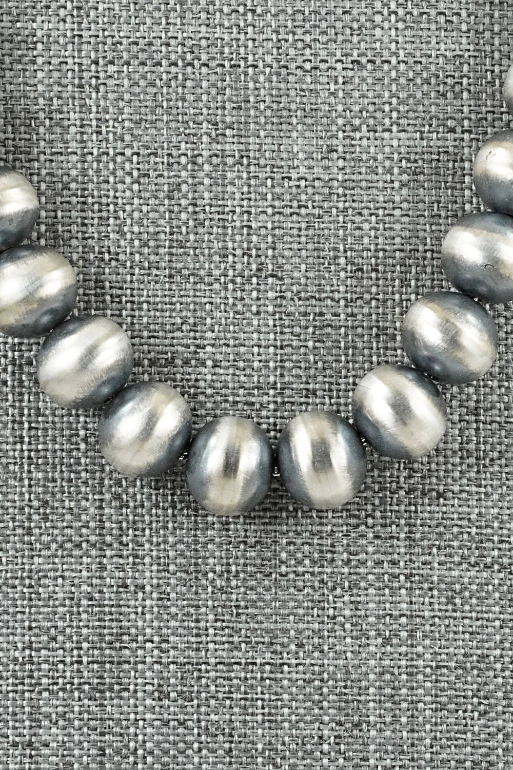 Sterling Silver Navajo Pearl Necklace 22" - Bryannen Halwood