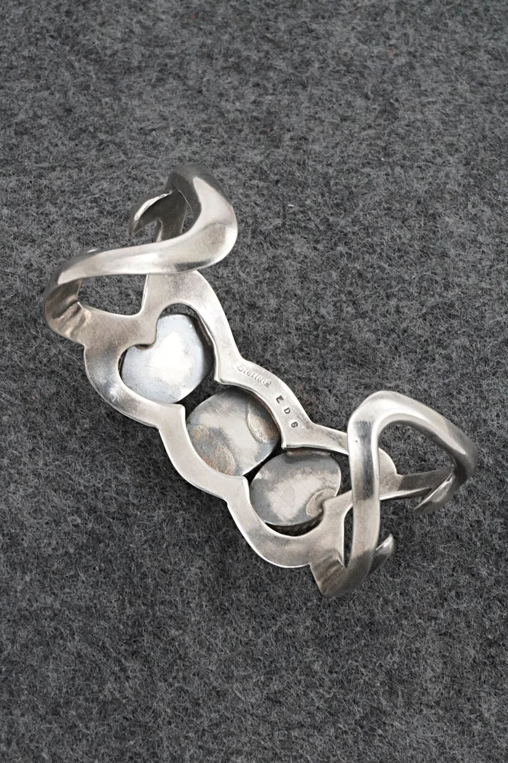 Turquoise & Sterling Silver Bracelet - Eugene Gruber