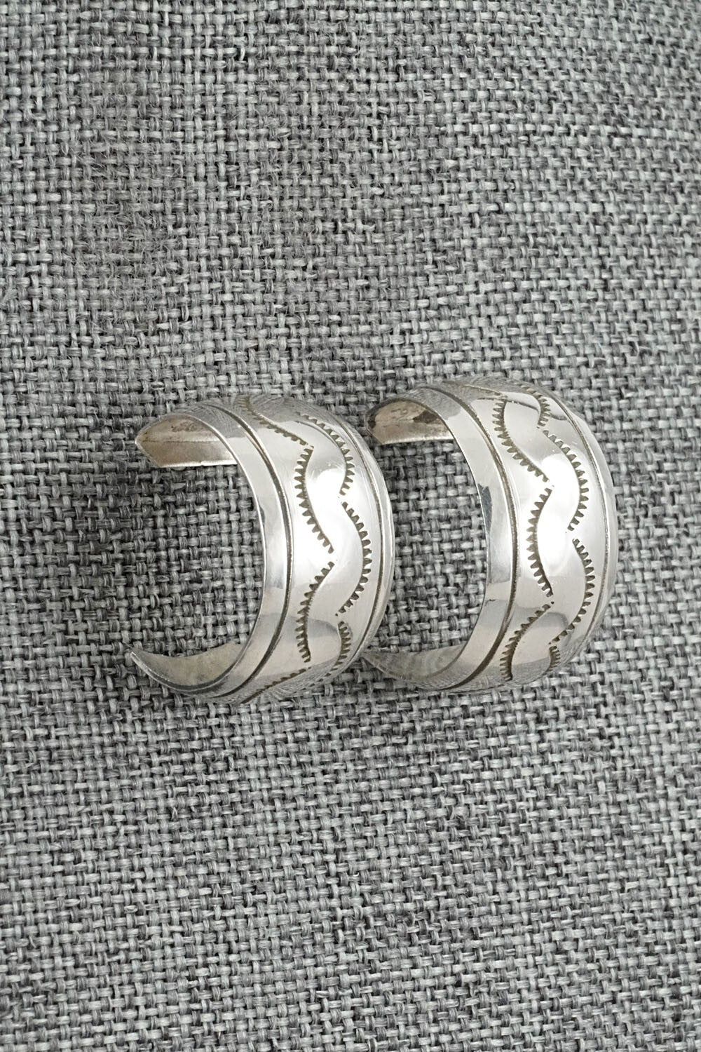 Sterling Silver Hoop Earrings - Nora Ashley