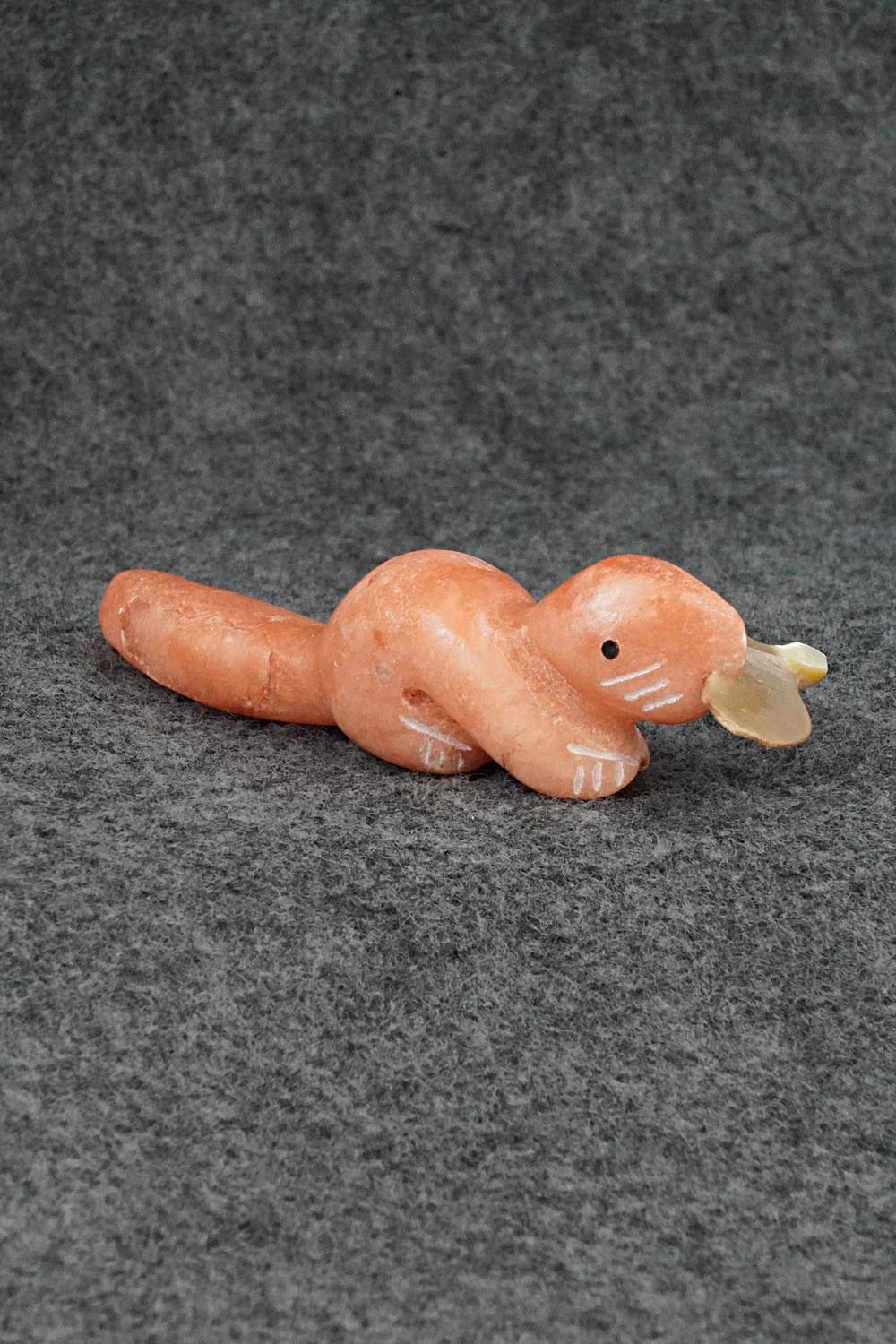 Otter Zuni Fetish Carving - Justin Red Elk